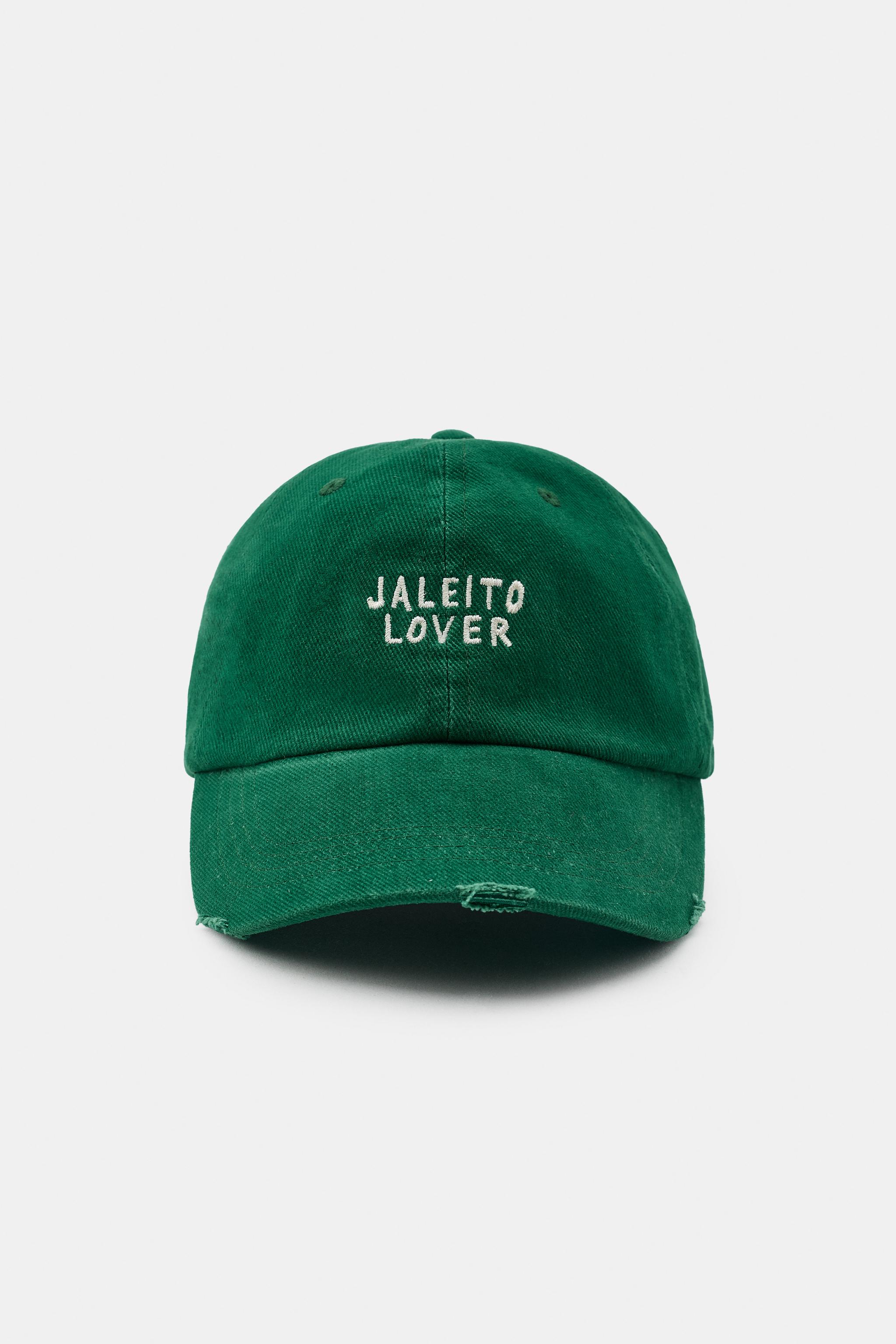 EMBROIDERED TEXT TWILL CAP